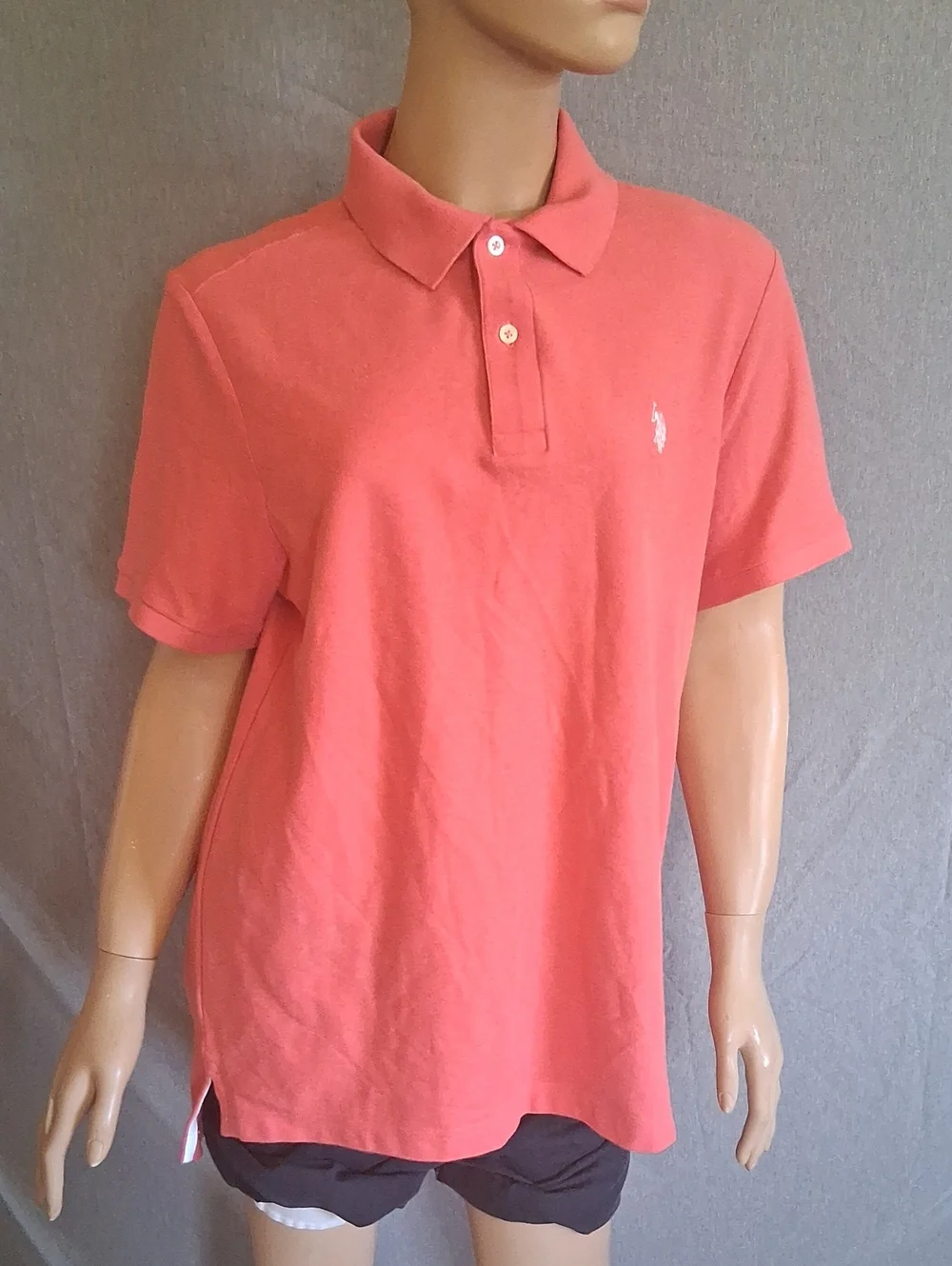 Ralph Lauren Men’s Coral Pink Polo Shirt